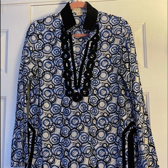 Michael Kors long sleeve tunic top Medium - Picture 5 of 15